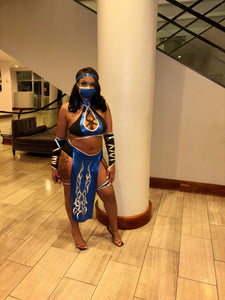 Combat ninja  costume