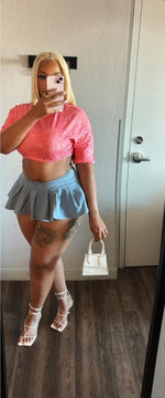 Load image into Gallery viewer, Hot girl mini skirt
