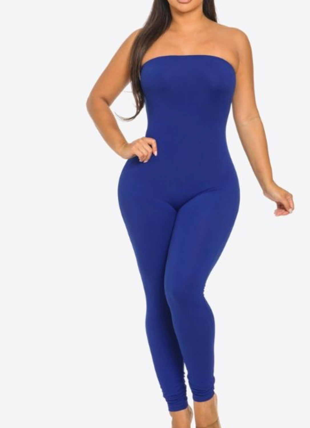 Basic tube jumpsuit