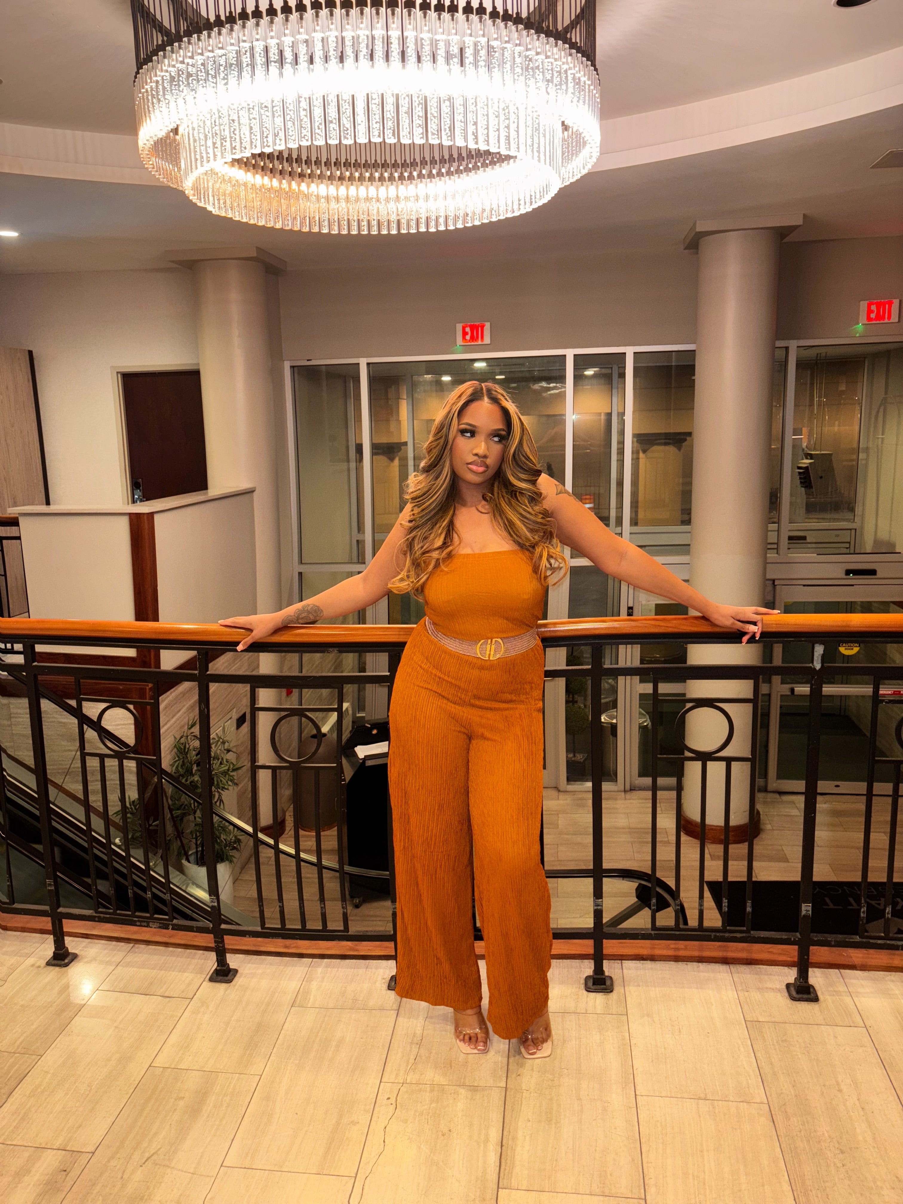 Autumn casual jumpsuit