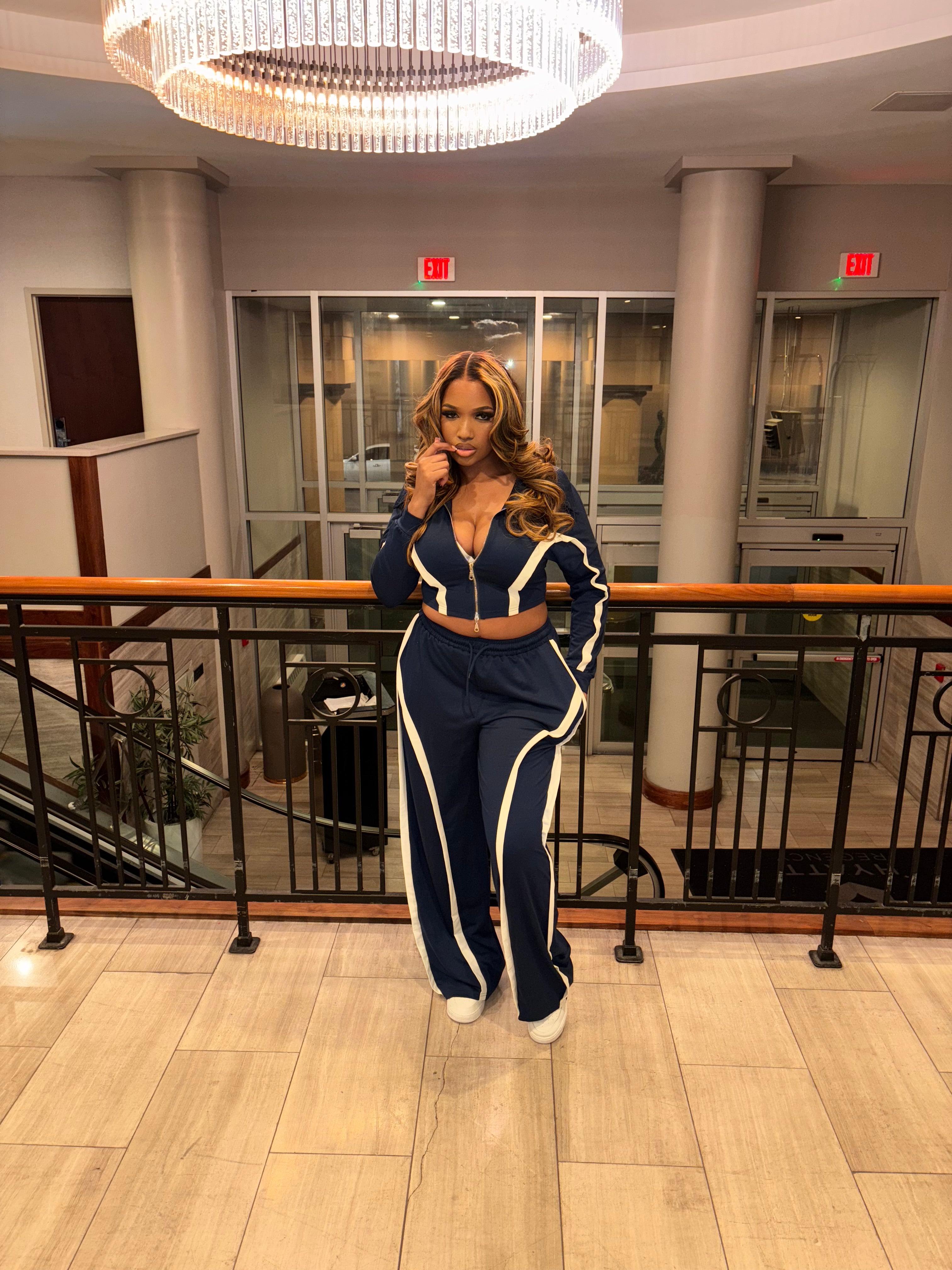 Catching a vibe sweatsuit