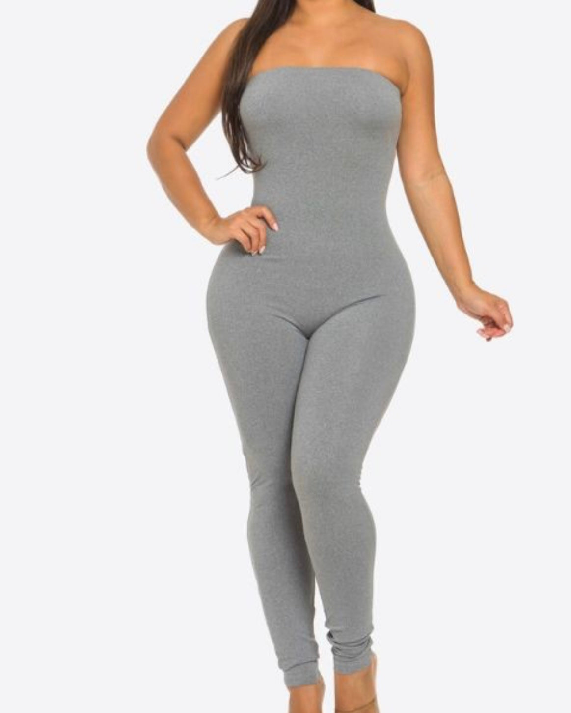 Basic tube jumpsuit