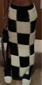 Checkmate skirt