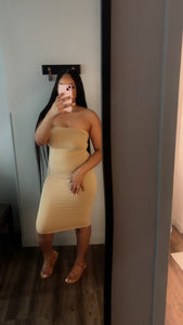 Bria bandeau dress