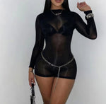 Load image into Gallery viewer, Bad intentions romper

