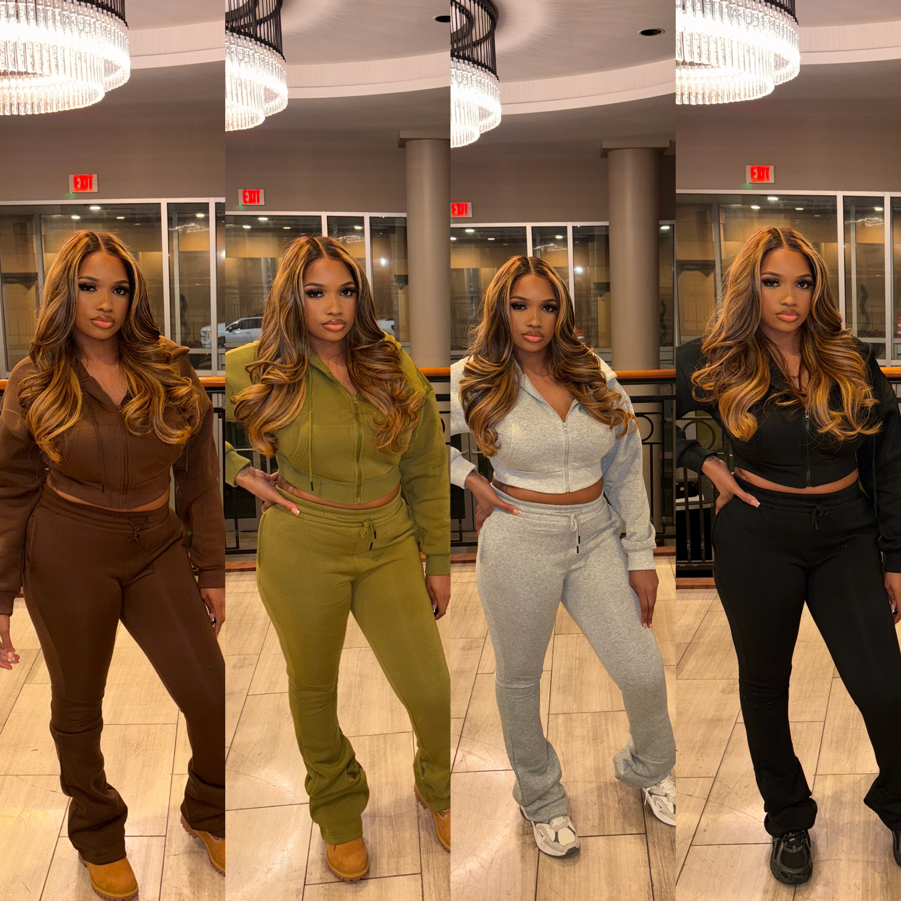 Fall in line sweatsuit