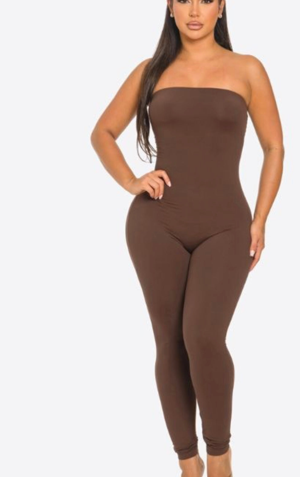 Basic tube jumpsuit