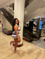 Load image into Gallery viewer, Bailey stripe dress
