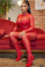 Load image into Gallery viewer, Giving him hell jumpsuit
