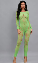 Load image into Gallery viewer, Aria mesh jumpsuit
