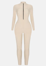 Load image into Gallery viewer, Celeste zip up jumpsuit
