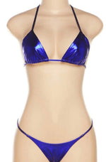 Load image into Gallery viewer, Metallic bikini
