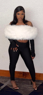 Load image into Gallery viewer, Armani fur jumpsuit
