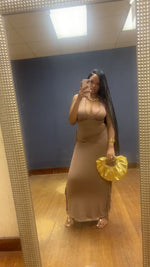 Load and play video in Gallery viewer, Tassel halter dress
